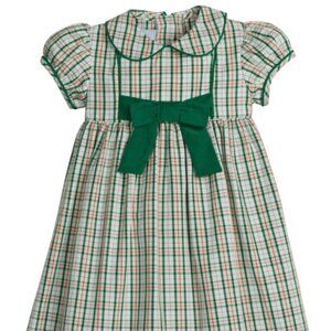Little English - Marissa Dress, Mistletoe Tartan